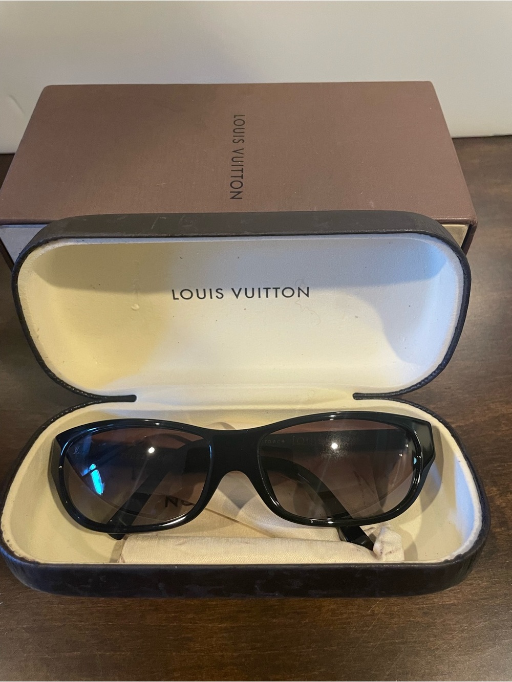 Louis Vuitton Black Sunglasses - Classic Designer Shades